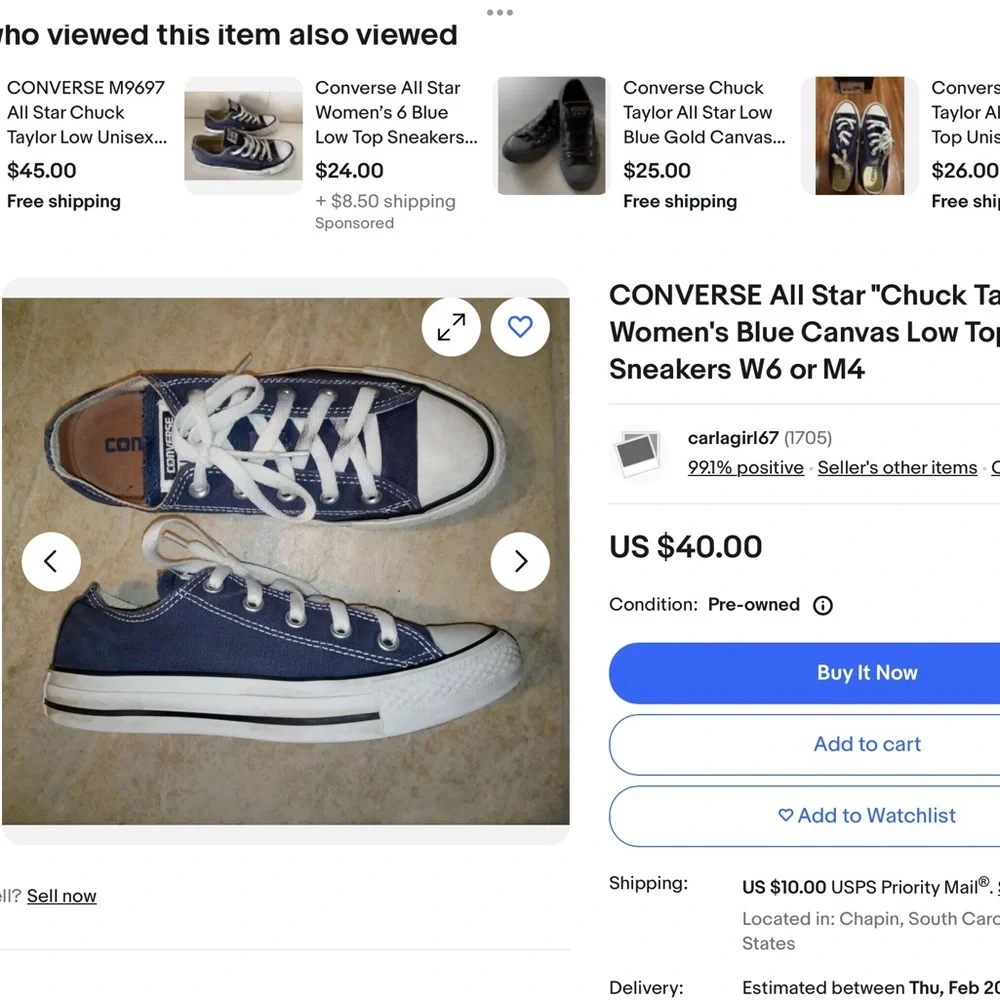 Converse need wear